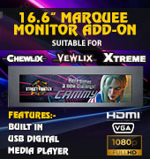 16.6inch Marquee Monitors In Stock