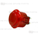 Sanwa Button OBSC-24-R (Clear Red)