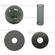 Sanwa Shaft Cover, Dustwasher and Ball Top JLF-CD-CS + LB-35-CS (Clear Black)