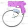 Namco Gun Assembly for Time Crisis 1 & 2, Point Blank (Pink) Original