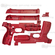 Gun Body Cover Set for Time Crisis 4 (Red)