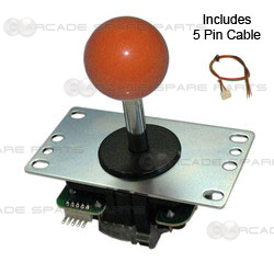 Sanwa Joystick JLF-TP-8YT-O (Orange)