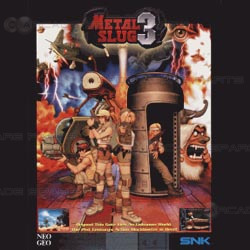Metal Slug 3 Neo Geo MVS Cartridge (Z)