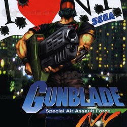 Gunblade NY Arcade PCB (Z)