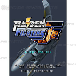 Raiden Fighters Jet PCB (Z)