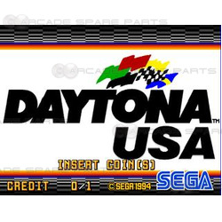 Daytona USA PCB Gameboard by Sega (Z)