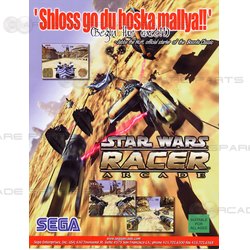 Sega Parts Star Wars Racer PCB
