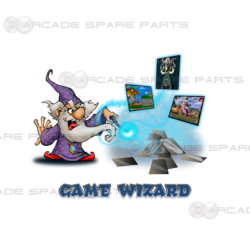 Game Wizard Arcade Game Board with 508 Games (Z)
