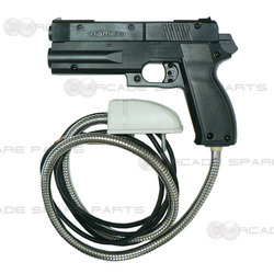 Gun Assembly for Time Crisis 1 & 2 and Point Blank (Black)