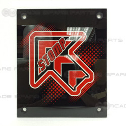 Andamiro Parts MPLS0ACR001 Pump It Up New Step Acryl - Left Red
