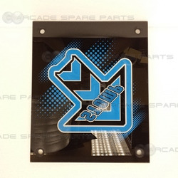 Andamiro Parts MPLS0ACR004 Pump It Up New Step Acryl - Right Blue