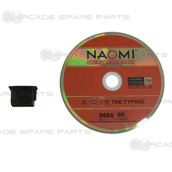 Sega Parts  Lupin The Typing Software Disc and Security Key (Jap ver)