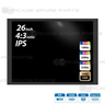 26 inch 4:3 Ratio LCD Monitor for Retro Gaming (supports 15khz/25khz/31khz/1440x1080)