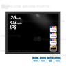 26 inch 4:3 Ratio UHD LCD Monitor for Retro Gaming (supports 15khz/25khz/31khz/2880x2160)
