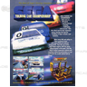 Sega Touring Car Championship PCB Gameboard