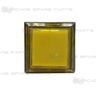 Illuminated Square Button - Yellow - Front View