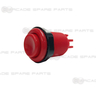 Red Concave Push Button