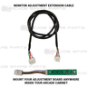80cm extension cable for Monitor Adjustment Board