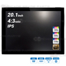 20.1 inch 4:3 Ratio Arcooda LCD Arcade Monitor with Metal Frame and Glass Panel(supports 15khz/25khz/31khz/1600x1200)