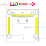 LED Gun Pedal Assembly for Arcooda Machines