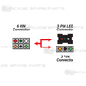 Connection Cable for Namco Arcade Shooting Machine Pedal Assembly