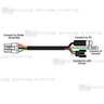 USB Connection Cable for Gun Pedal Assembly (with Switch and LED Plug, 200cm)