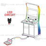 USB Connection Cable for Gun Pedal Assembly (with Switch and LED Plug, 200cm)